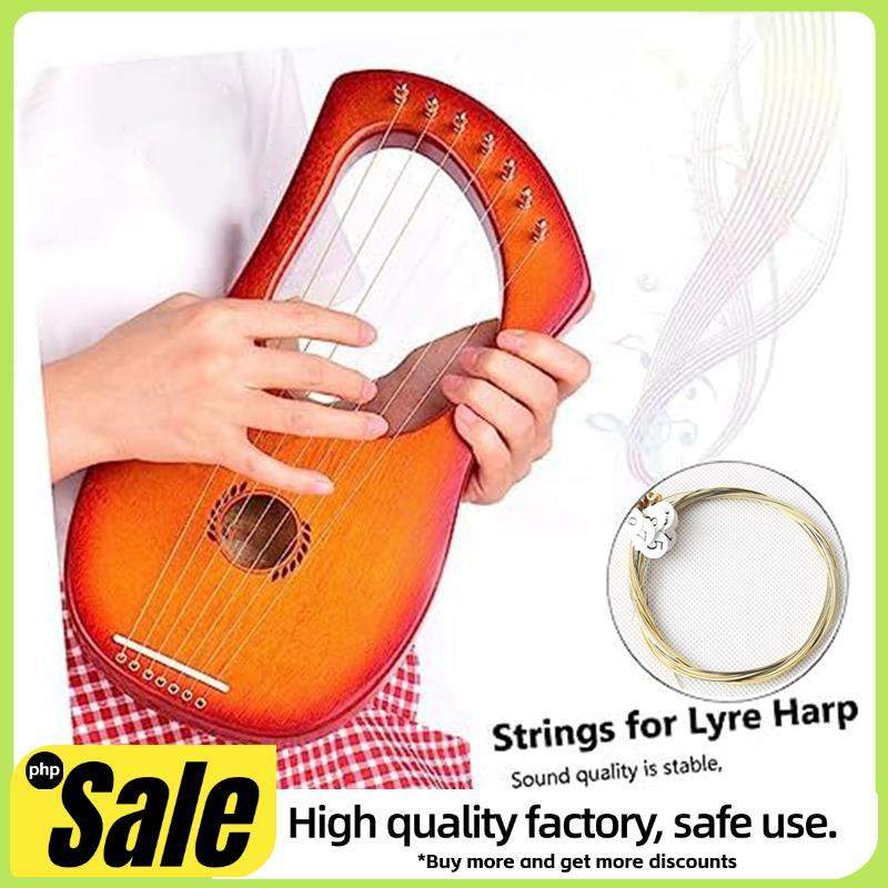 ชุดสายโลหะทดแทน Lyre Harp 16 เส้นสําหรับ Lyre Harp