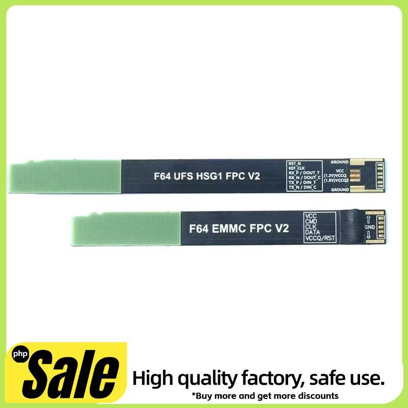 ใหม่สําหรับ F64 แฟลช 64 EMMC FPC V2/ UFS HSG1 FPV 2 ใน 1 สําหรับแฟลช 64 Lite F64 UFS HSG1 FPC V2