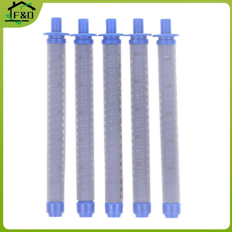 F&O 5/10PCS Blue Airless Filters, 60 ตาข่ายเปลี่ยนแรงดันสูง ing อุปกรณ์เสริม Airless er ตัวกรอง