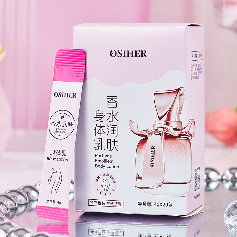 Spot Goods*Oshe Perfume Moisturizing Body Lotion for Autumn and Winter, Refreshing, Non-Greasy, Long