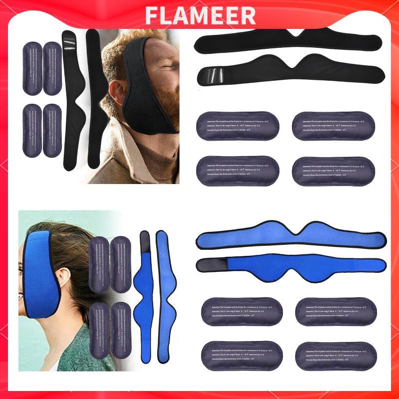 [Flameer] Face Ice Pack Soft Ice Pack สําหรับ Face Jaw Ice Face Mask สําหรับคางผู้ใหญ่วัยรุ่น