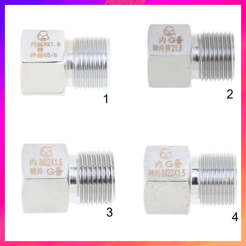 [Predolo2] Aquarium CO2 Tank กระบอกอะแดปเตอร์แปลง Bolt Nut สําหรับตัวควบคุม Co2, W21.8 ถึง G5/8 ,G5/