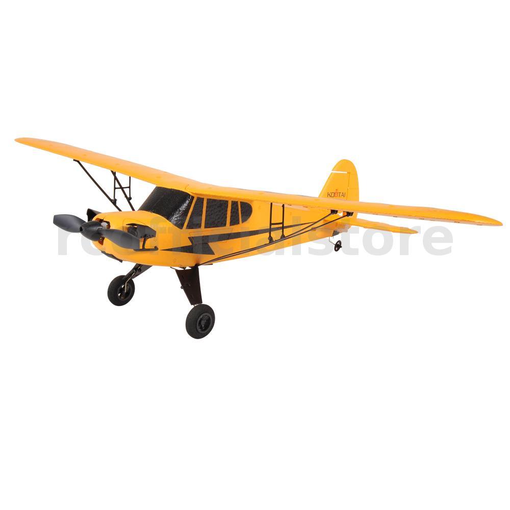 KOOTAI A505 J3-CUB 505mm Wingspan 2.4GHz 3CH 6 แกน Gyro 3D/6G Switchable EPP RC เครื่องบิน RTF ใช้งา