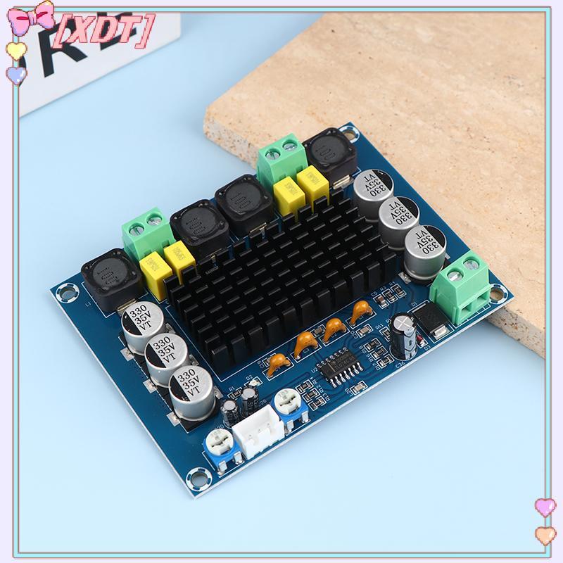 XDT 120W*2 TPA3116 D2 Dual Channel บอร์ดขยายเสียงดิจิตอล, DC 12V/24V KCP