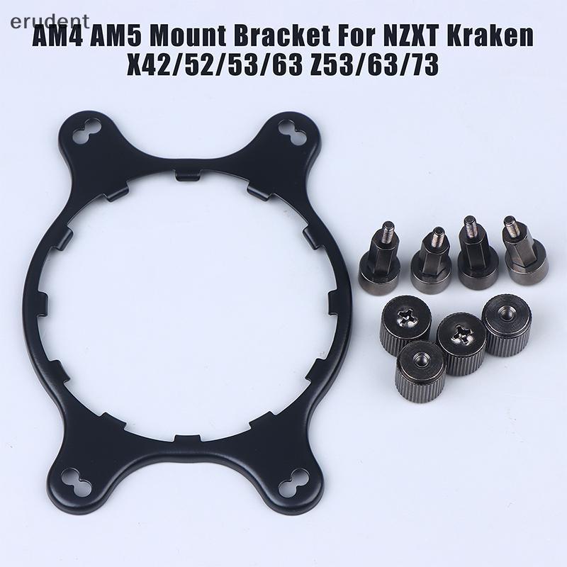 Erudent AM4 AM5 Mount Braet Stud Nut Kit สําหรับ NZXT Kraken X41 X42 X51 X52 X61 X62 X63 X72 X73 Z63