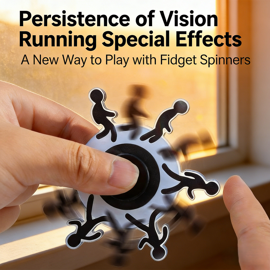 Finger Spinning Top Running Stickman Toy – Dynamic Gyroscope บรรเทาความเครียดที่สร้างสรรค์