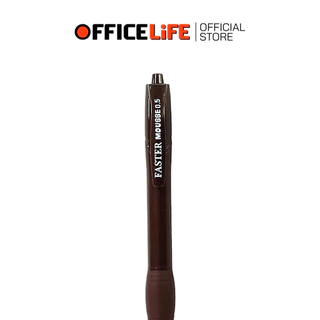 Faster (ฟาสเตอร์) ปากกาเจล ปากกา Mocha / Matcha Mousse รุ่น CX721 / CX722 ขนาด 0.5 mm. ( 1 ด้าม คละสีด้าม )
