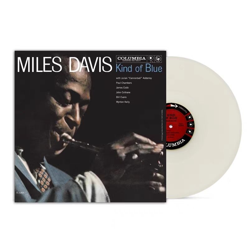 Miles Davis Davis Miles Davis Kind of Blue Jazz Music กาวโปร่งใส LP บันทึกไวนิล 26313Miles Da Da Da 