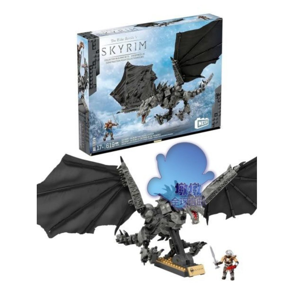 ขายร้อน MEGABLOKS MEGABLOKS MEGABLOKS ผู้เฒ่า Scroll World Eater Oduin Building Block ของเล่น สินค้า