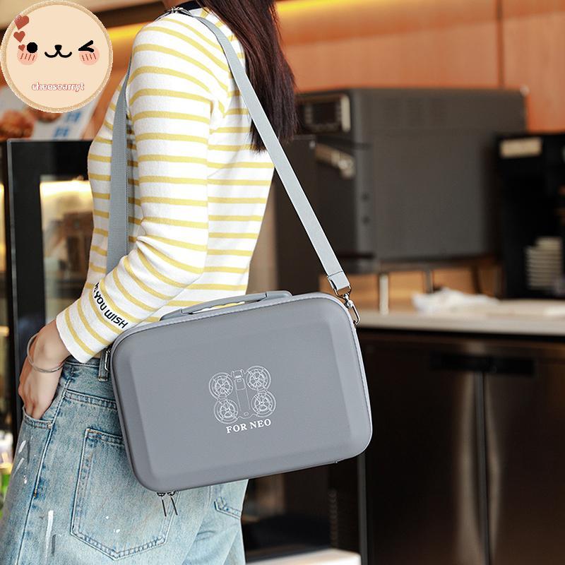 Chee สําหรับกระเป๋าถือ DJI Neo - กระเป๋าเก็บวัสดุ PU กันน้ําสําหรับ DJI Neo Fly Morebo, ออกแบบสําหรั