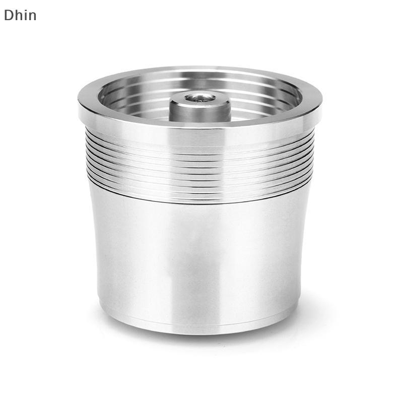 [Dhin] ICafilas สแตนเลสนํากลับมาใช้ใหม่ Illy กรองกาแฟ Tamper ชุดรีฟิลแคปซูล Pod Tamper สําหรับ ILLY 