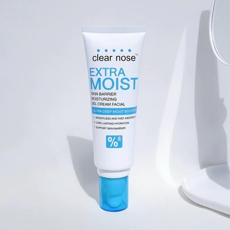 (เพลง) Clear Nose Extra Moist Skin Barrier Moisturizing Gel Cream 12ml. มอยส์ เคลียร์โนส #Extra ครีม