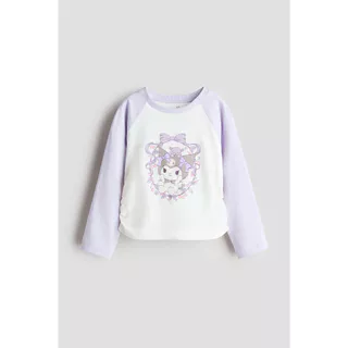 H&M(เอชแอนด์เอ็ม) เสื้อแขนยาวพิมพ์ลาย เด็กหญิง 1327766_1