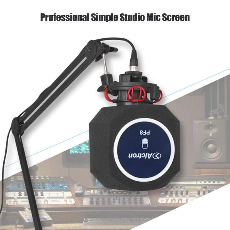 Alctron PF8/PF8 PRO Studio Mic Noise Reduction Wind Screen Acoustic Desktop Recording Microphone