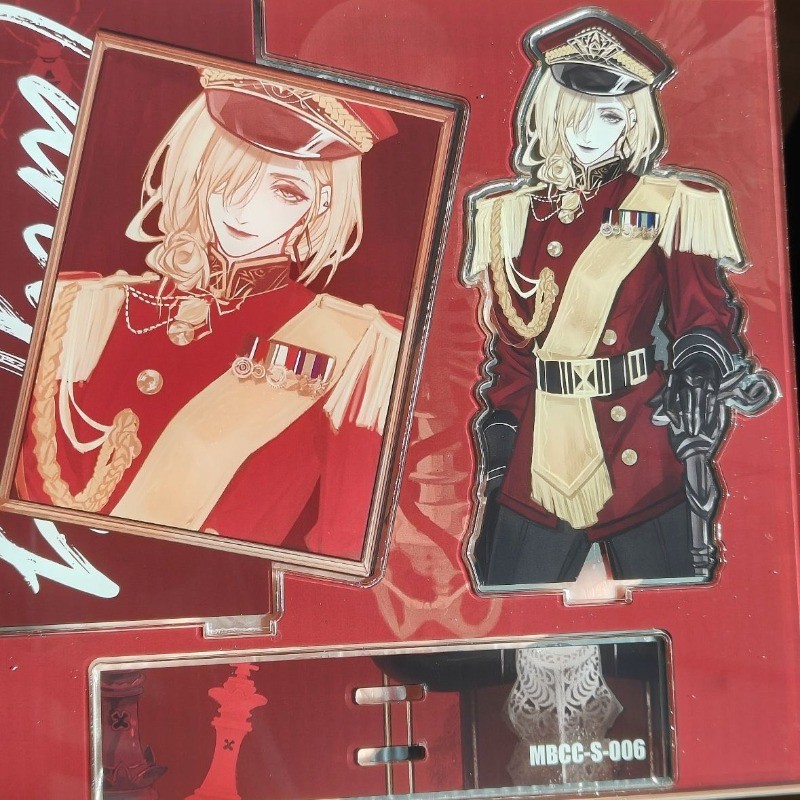 Path To Nowhere Key Chain ผู้หญิง Langley แผ่นตกแต่งโต๊ะ MBCC-S-006 Standee คอลเลกชันเครื่องประดับ A