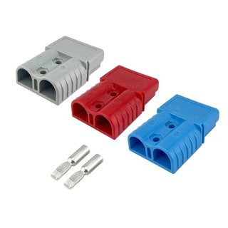 1ชิ้น / ออเดอร์ Anderson Plug ปลั๊กเเอนเดอร์สัน 2P 120A | รุ่น PLG-ADS120 สำหรับต่อสายเเบตเตอรี่