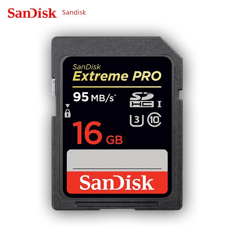 sd card ssd 1tb Sandis SD Card 16g การ์ดหน่วยความจํากล้อง class10 SLR การ์ดหน่วยความจํากล้อง SDHC กา