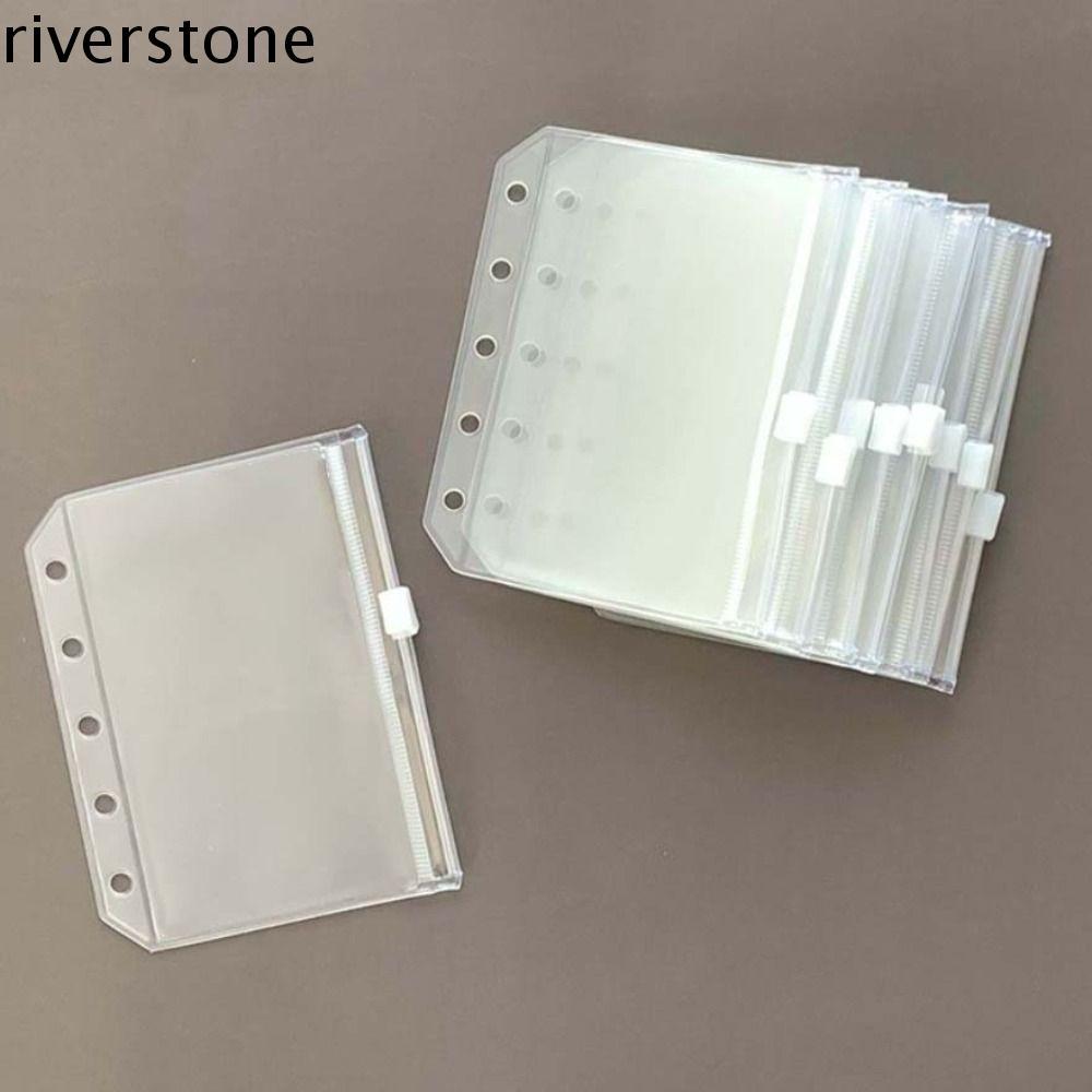 RIVERSTONE 10 ชิ้นเกลียว Binder Divider หน้าแยก, M5 Matte Refill Spiral Page Binder Indexing การ์ด, 