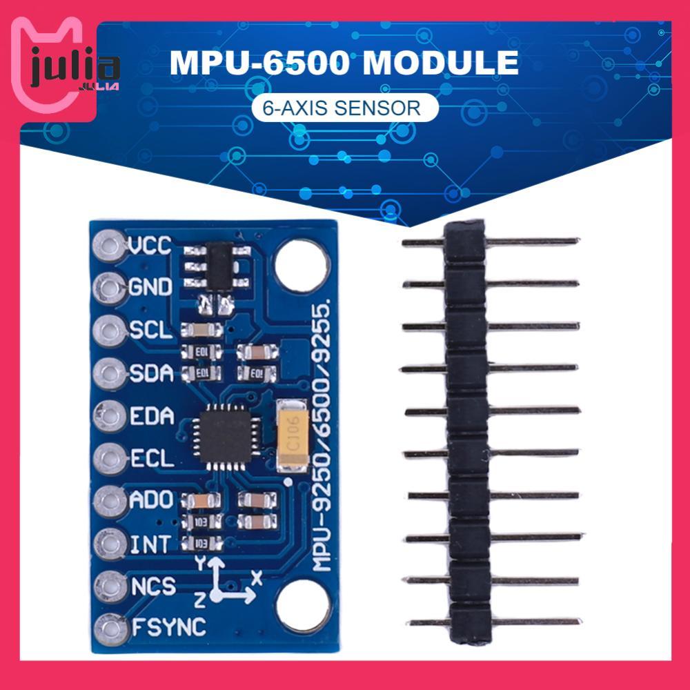 MPU6500 6 แกน Accelerometer Gyro Sensor IIC I2C SPI GY-6500 6 แกน Gyro Accelerator Sensor โมดูล Pins