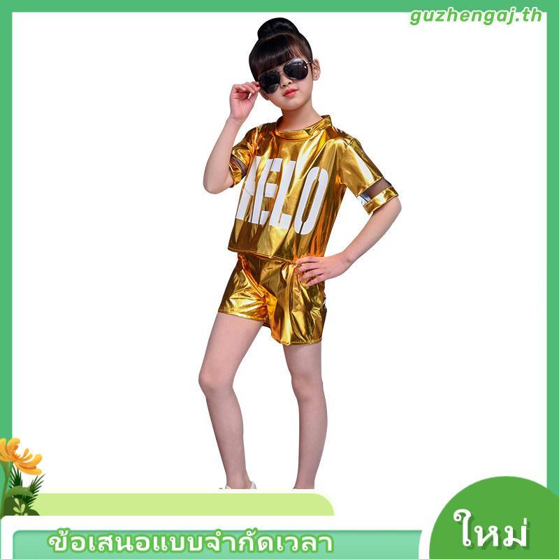 June 1 ชุดเต้นแจ๊ส สไตล์ฮิปฮอป ทันสมัย เป็นมิตรต่อสิ่งแวดล้อม สําหรับเด็กอนุบาล