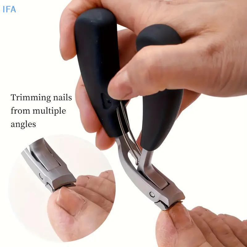 IFA Professional เกรดเว้าสแตนเลสสตีลเล็บ Clippers สําหรับ Thi เล็บและคุด Toenails Sharp โค้ง de สําหรับตัดง่ายดี