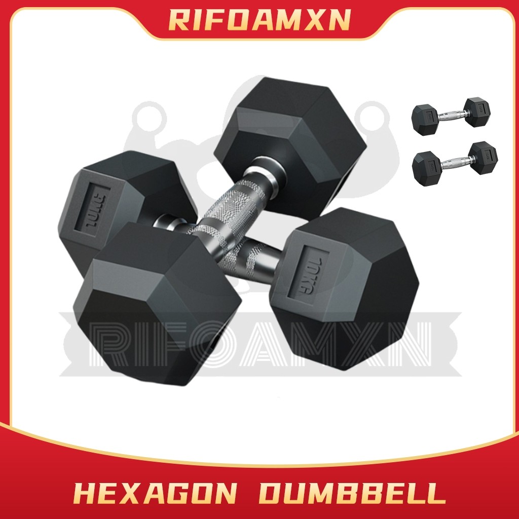 Rifoam hexagon Dumbbell 2.5/5/7.5/10/15/20kg การตั้งค่า