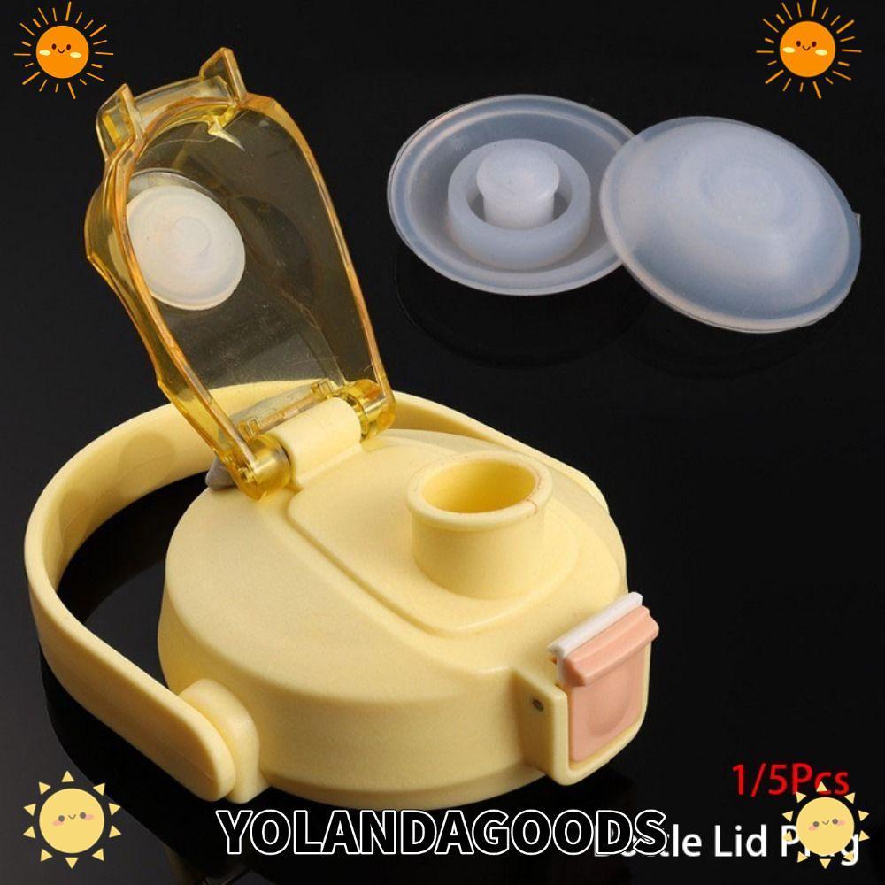 YOLANDAGOODS1 1/5 ชิ้นปลั๊กฝาปิดขวด,เปลี่ยนซิลิโคนซีลปลั๊ก,ขวดน้ําอุปกรณ์เสริม Universal Non Spill Straw Hole Grommets