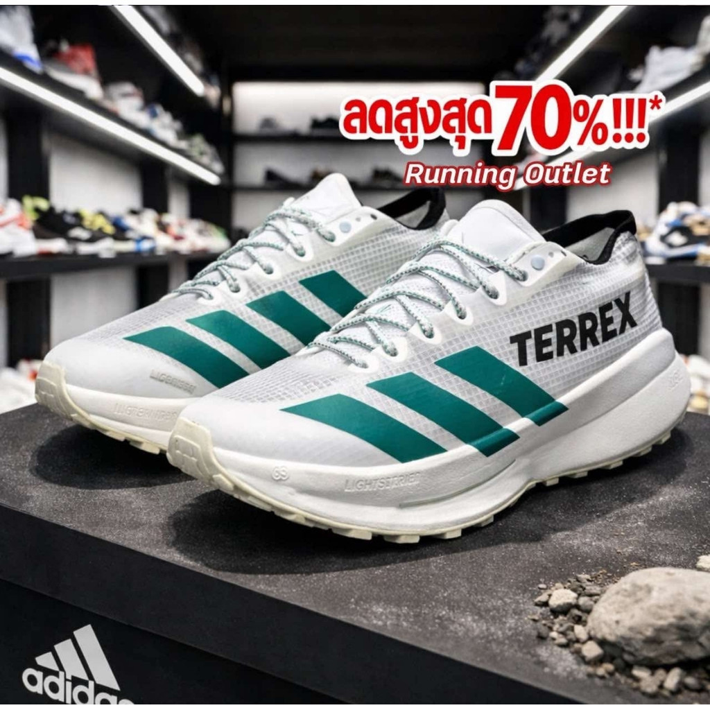 รองเท้าวิ่งสายลุย Terrex Speed Ultra 2.0 พื้นหนานุ่ม ซัพพอร์ตดี วิ่งเทรลได้ทุกสภาพพื้น S7SV55AD901