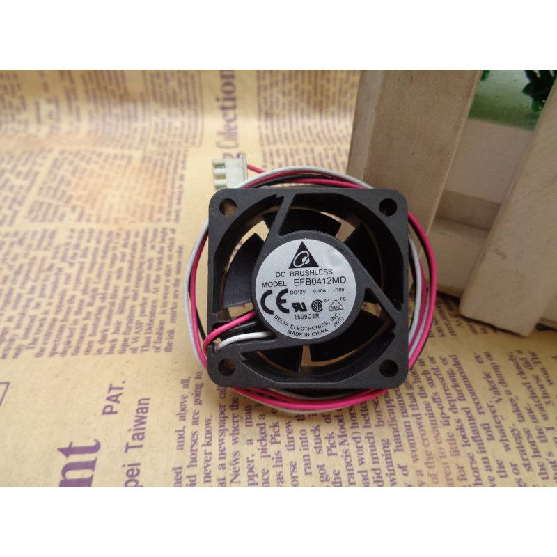 [หม้อน้ําขายร้อน] Huasan H3C 3600 5600 ER5100 พัดลมสวิตช์ 12V 0.10A สามสาย EFB0412MD-R00