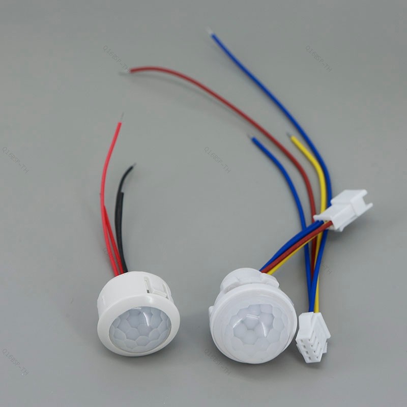 AC 220 v หรือ DC 12 V 24 V PIR อินฟราเรด Motion อัตโนมัติโคมไฟเซนเซอร์ตรวจจับ IR Light control สวิทช์ Human Body ในร่มกลางแจ้ง 17TH3