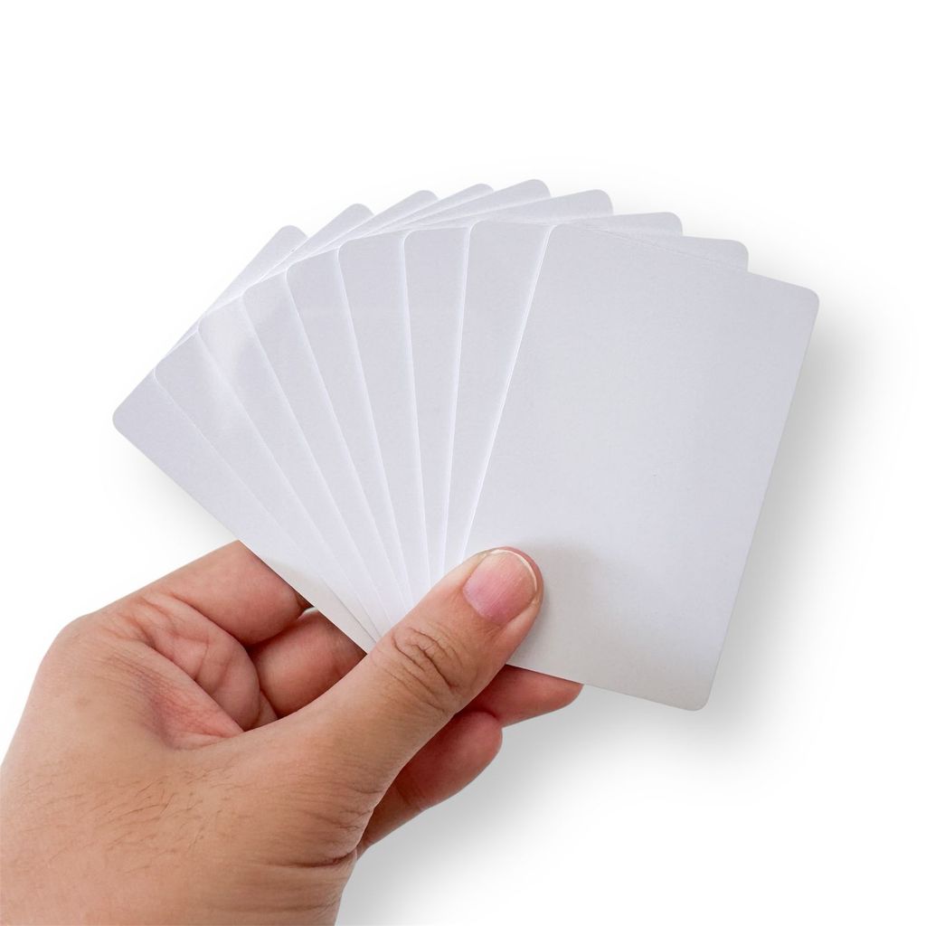 PLAIN PVC ID CARD / THERMALT BLANK CARD
