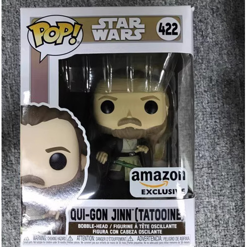 Funko Pop Star Wars QUI-GON JINN Tatooine Limited Edition หุ่นโมเดล