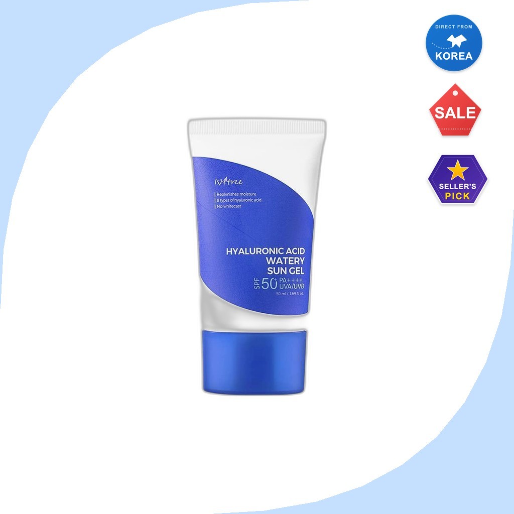 [Isntree] Hyaluronic Acid Watery Sun Gel 50ml / Korean Sun Gel / Lightweight Texture / ของแท้ 100% โ