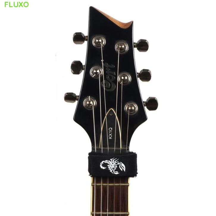 FLUXO Fret Wrap Guitar, Guitar Strap Noise Damper Guitar Beam Tape, Guitar Fret Wrap ปรับกําจัดเสียง