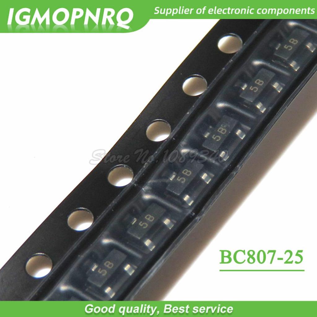 100PCS BC807-25 BC807 SOT-23 IC SOT23 PNP ทรานซิสเตอร์ใหม่เดิม