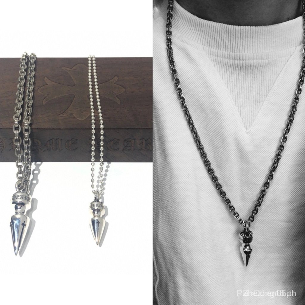 สร้อยคอ.Chrome Hearts Crocin แบบกระสุนหลากหลายขนาด