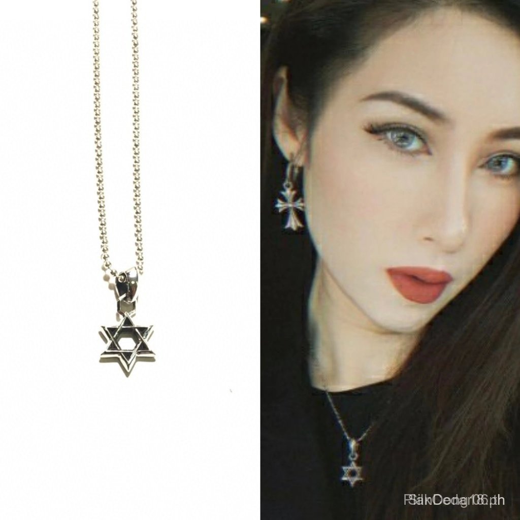 สร้อยคอ Chrome Hearts แบบ.Hexagram ขนาดเล็ก