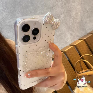 เหมาะสำหรับ IPhone X XR XSMAX 13 17 16 12 15 11 14 Pro Max Plus การ์ตูนน่ารักสีทึบกรณีโทรศัพท์ IMD หล่นป้องกันสิ่งสกปรก