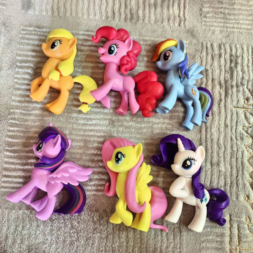 My Little Pony Doll สินค้าทํามือของเล่น Star Shining Moon Princess สีม่วงตุ๊กตาเครื่องประดับสุขสันต์วันเกิด
