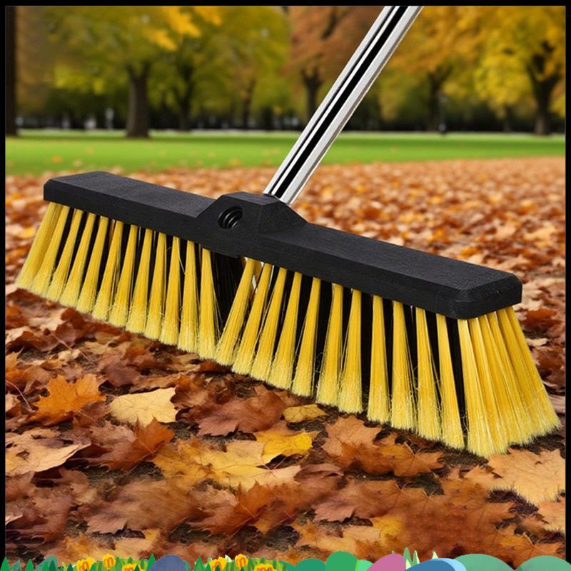 Super Push Broom สําหรับกลางแจ้ง, 61 นิ้วปรับด้ามยาว Multi- สําหรับแปรงขัดพื้นกวาด