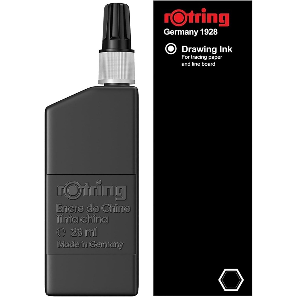 หมึก Rotring isograph สีดํา
