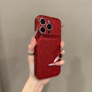 New Casing Ponsel Pelindung Anti Guncangan Jendela Besar Berkilau Premium Mewah Terbaru untuk iPhone 17 16 15 14 13 Pro Max