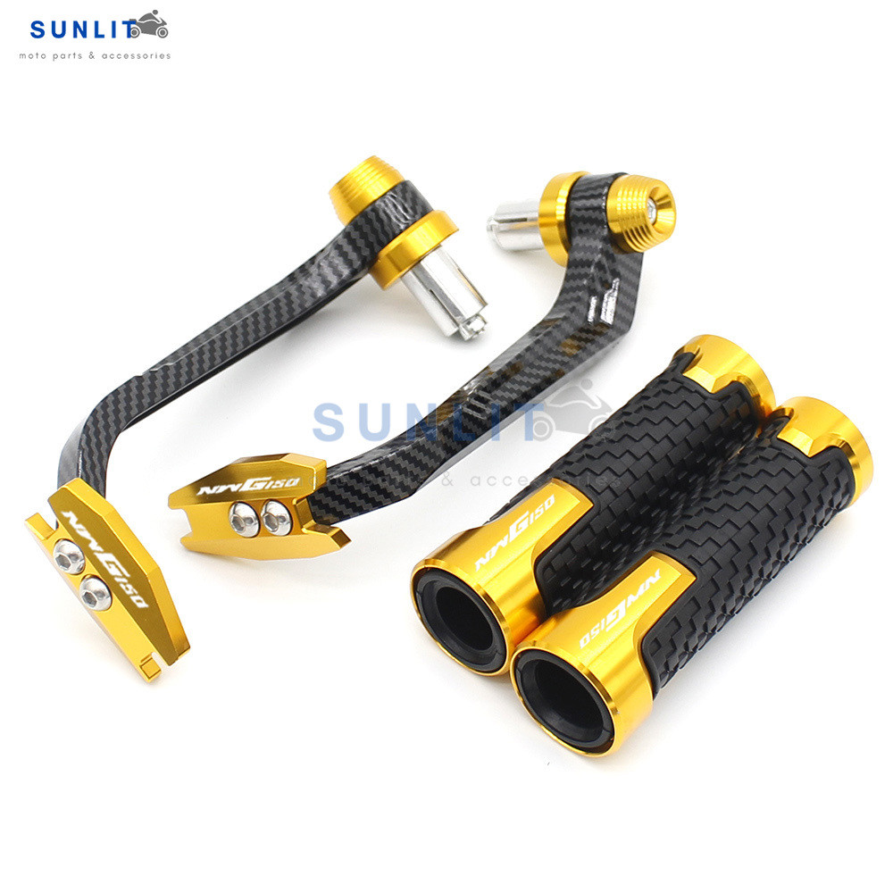 สําหรับ Honda NWG150 NWG 150 2025 อุปกรณ์เสริมรถจักรยานยนต์ 22 มม.Handlebar Grip คาร์บอนไฟเบอร์อลูมิ
