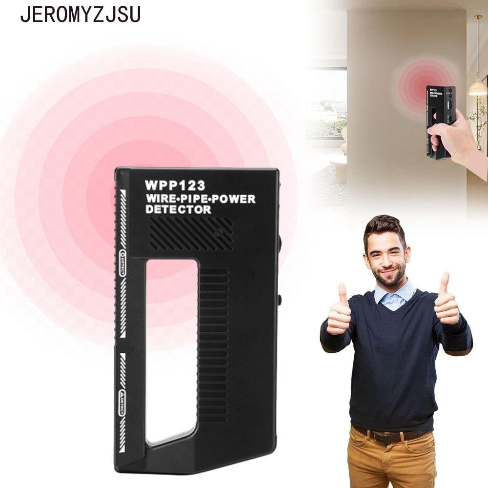 JEROMYZJSU เครื่องตรวจจับสายไฟ, WPP123 ความไวสูงเครื่องตรวจจับผนัง, Professional แบบพกพาปรับ DIY ทํา