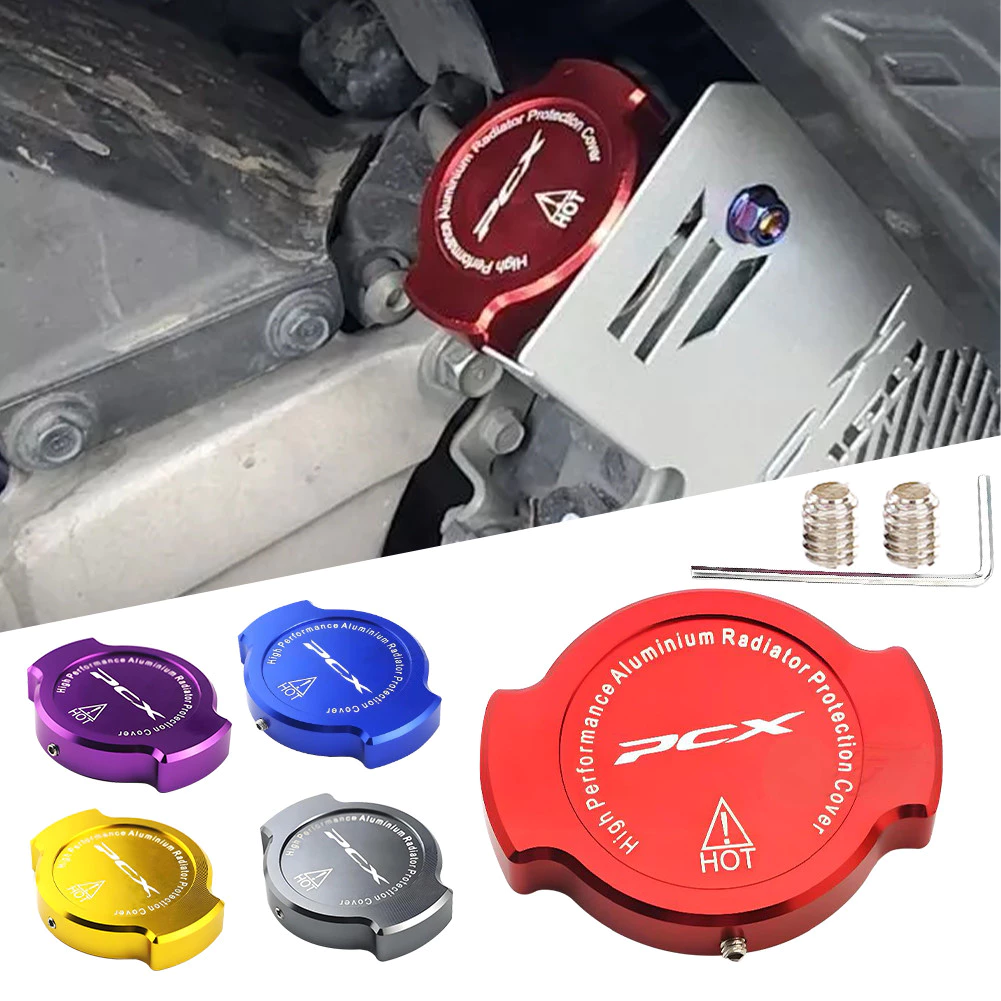 ฝาครอบหม้อน้ำอลูมิเนียม CNC HONDA PCX 150/160 thumbnail 3