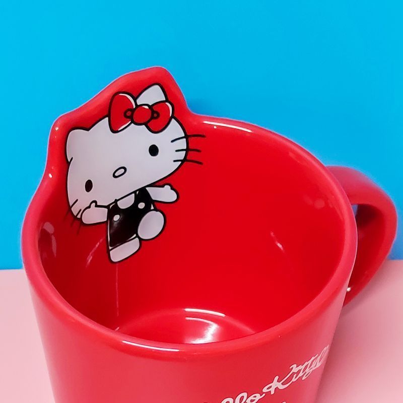 สินค้าชื่อดัง Sanrio Series Cinnamon Dog Pudding Dog hellokitty Ceramic Cup Mug Couple Water Cup Cut