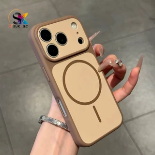 สไตล์เว็บไซต์อย่างเป็นทางการ อัพเกรด iPhone 17Magnetic ใหม่เคสโทรศัพท์สําหรับ iPhone 17Pro 13 14 15 16 17 Pro Max 11 12 ปลอกซิลิโคน + PC Magnetic กันกระแทกฝาครอบป้องกัน