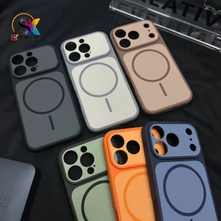 สไตล์เว็บไซต์อย่างเป็นทางการ อัพเกรด iPhone 17Magnetic ใหม่เคสโทรศัพท์สําหรับ iPhone 17Pro 13 14 15 16 17 Pro Max 11 12 ปลอกซิลิโคน + PC Magnetic กันกระแทกฝาครอบป้องกัน