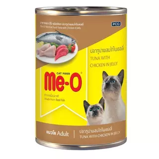 ME-O มี-โอ อาหารเปียกแมวกระป๋อง ขนาด 400 กรัม [6 กระป๋อง]