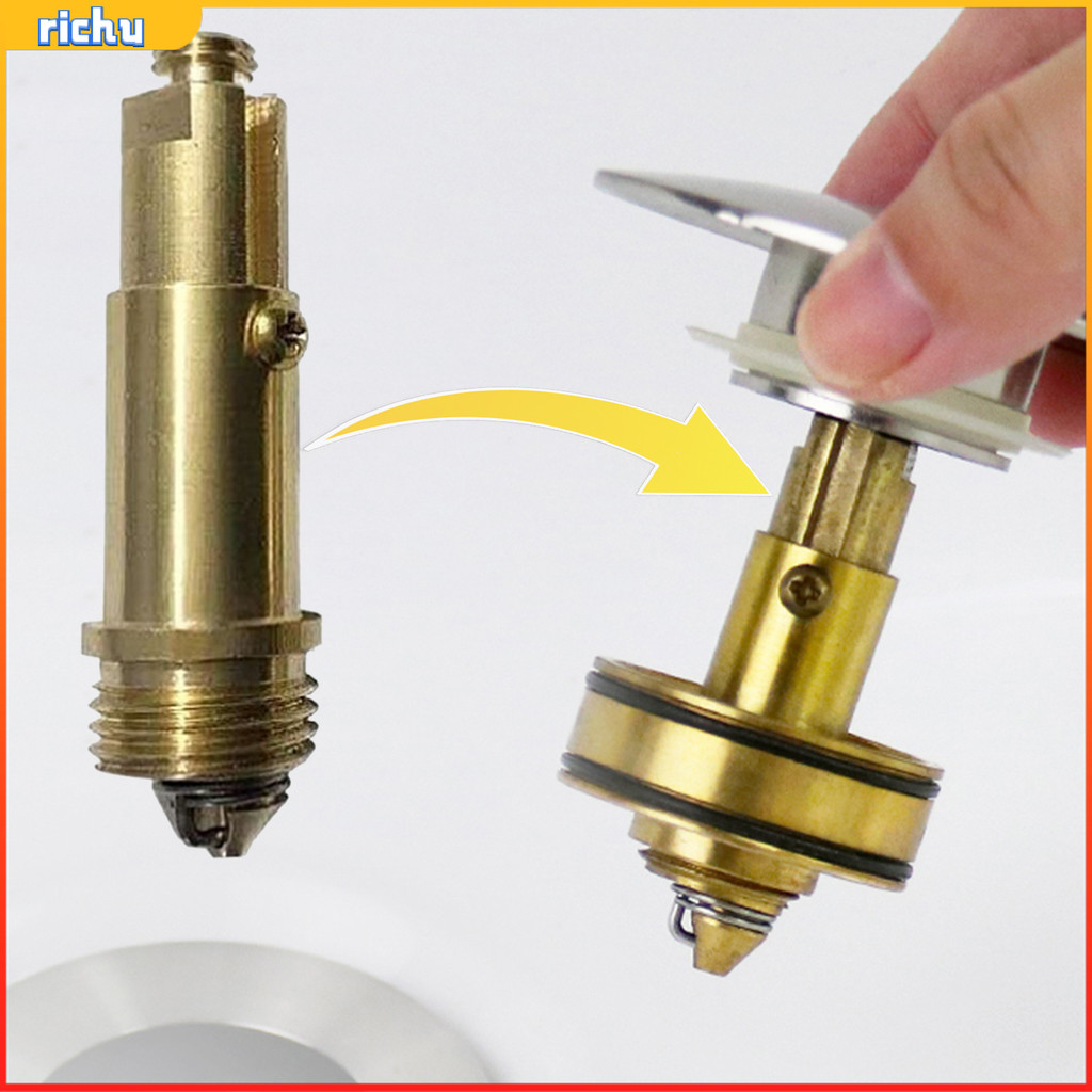 [richu] อะไหล่แกนท่อระบายน้ําป๊อปอัพ ทนทาน แบบเปลี่ยน สําหรับอ่างล้างหน้า